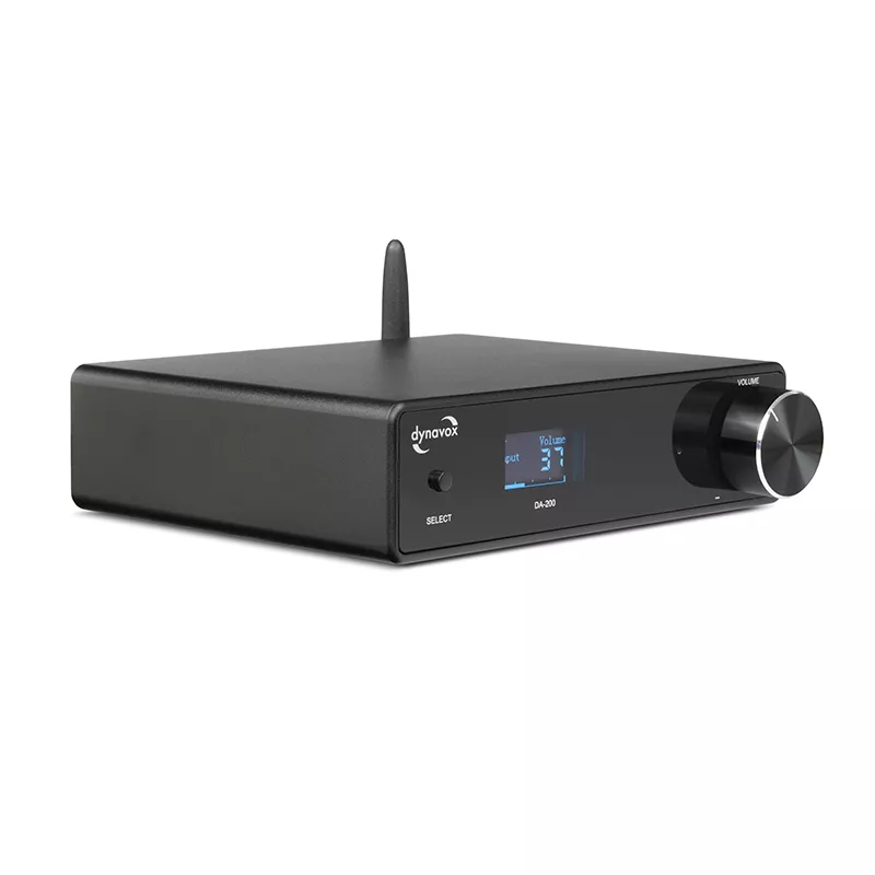 DYNAVOX DA-200 BLACK AMPLIFICADOR CON USB, PC DAC