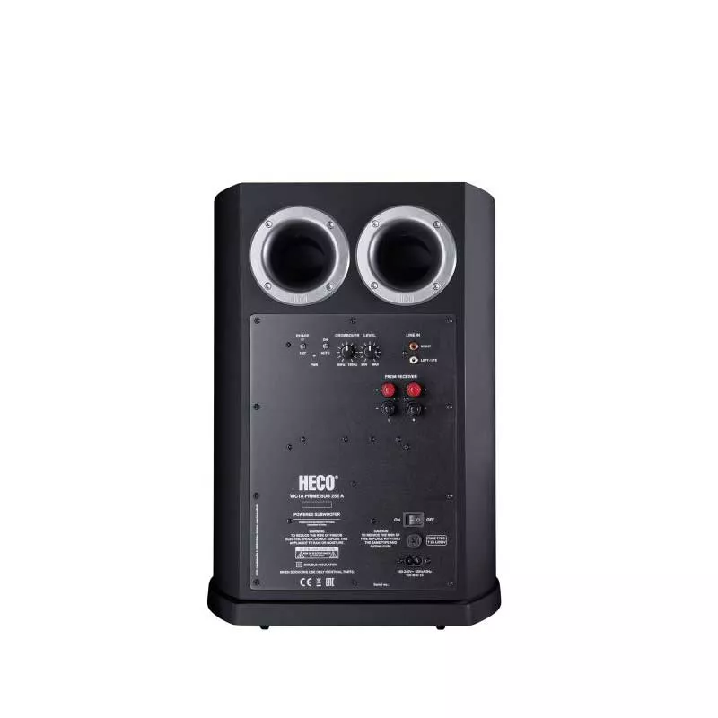 HECO VICTA ELITE SUB 252  BLACK (Unidad)
