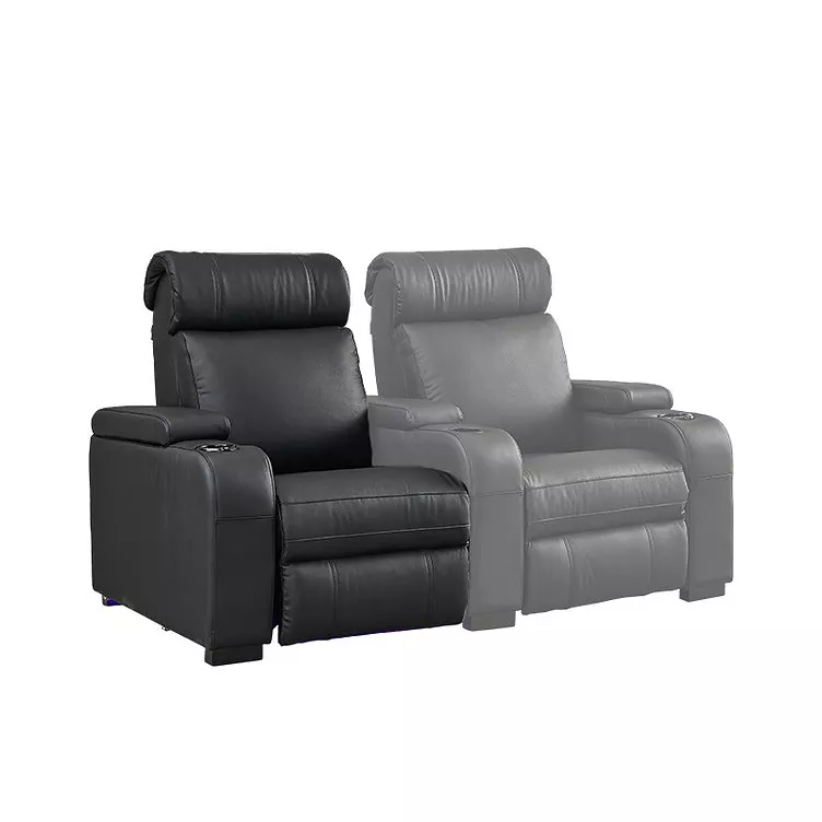 LUMENE HOLLYWOOD LUXURY-III Black Asiento+Brazo DCH