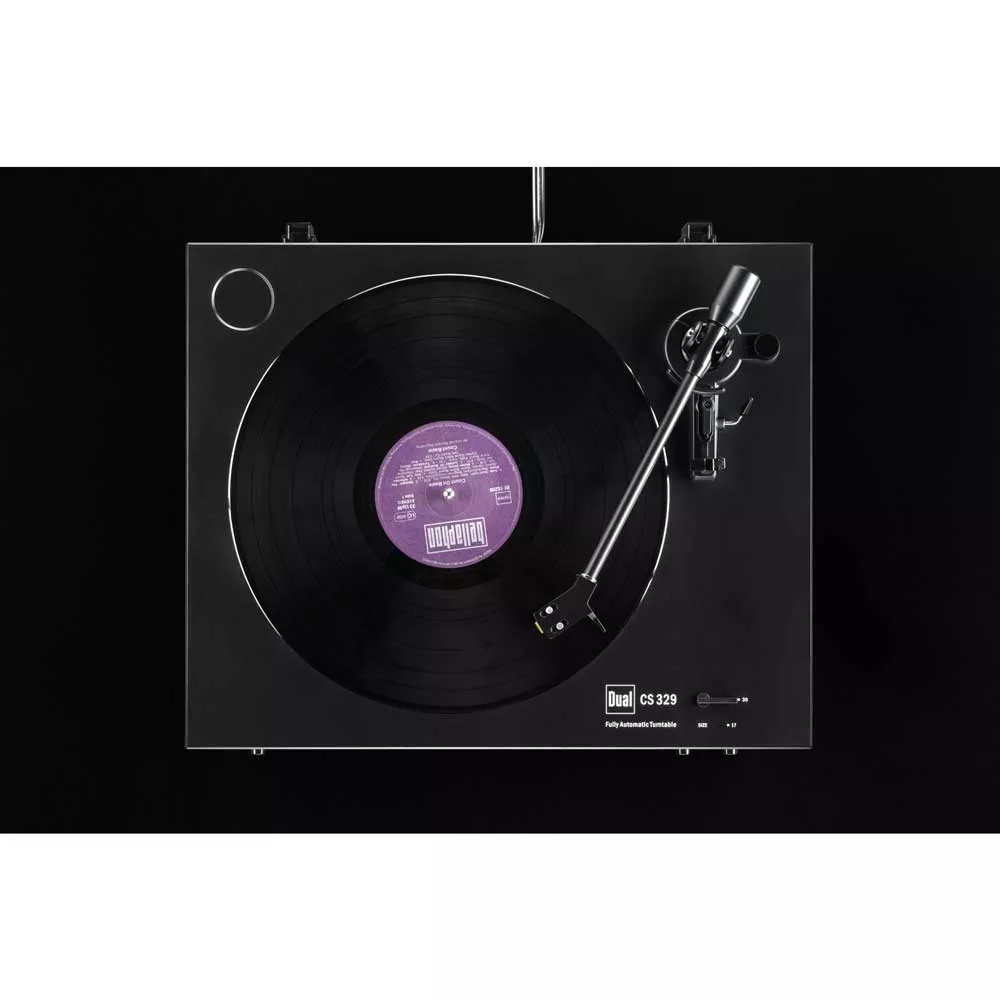 DUAL CS329  GIRADISCOS BLACK FULL AUTOMATIC
