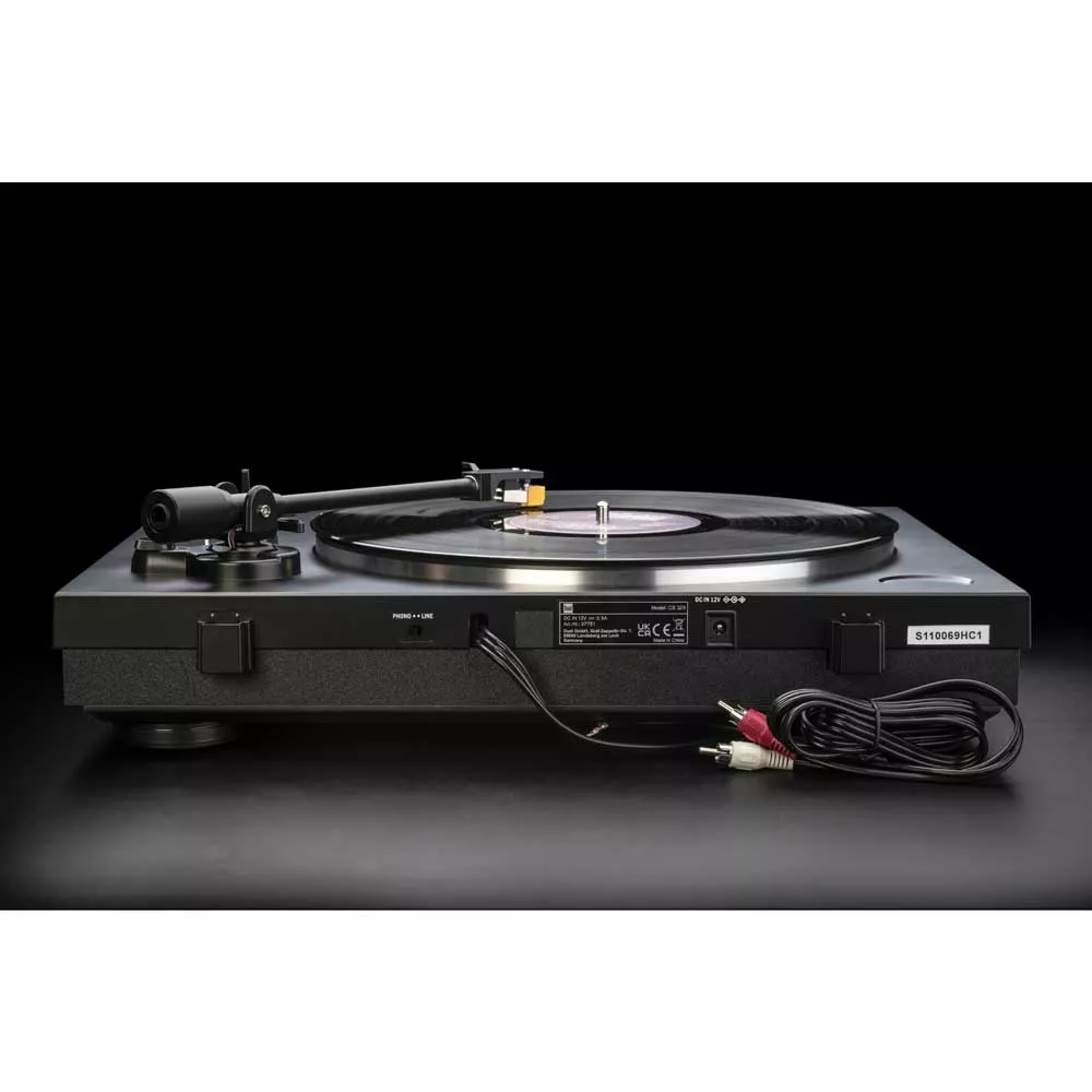 DUAL CS329  GIRADISCOS BLACK FULL AUTOMATIC