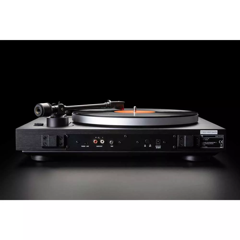 DUAL CS429  GIRADISCOS BLACK FULL AUTOMATIC