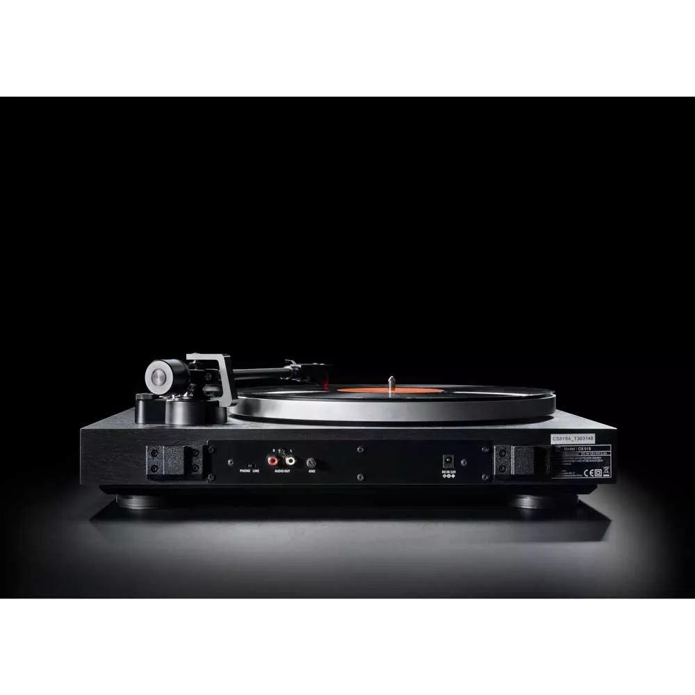 DUAL CS518  GIRADISCOS BLACK