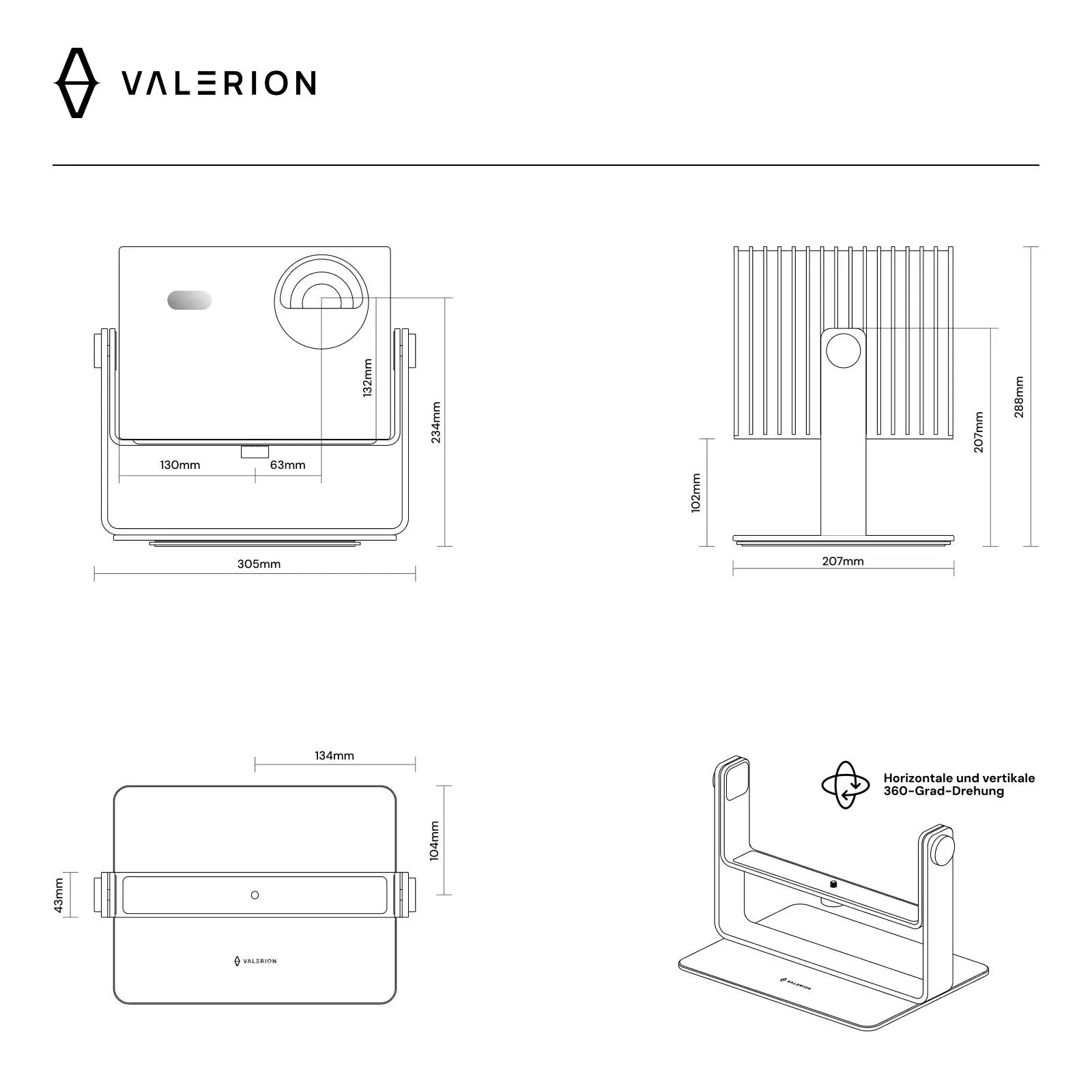 VALERION STAND MESA GIMBAL