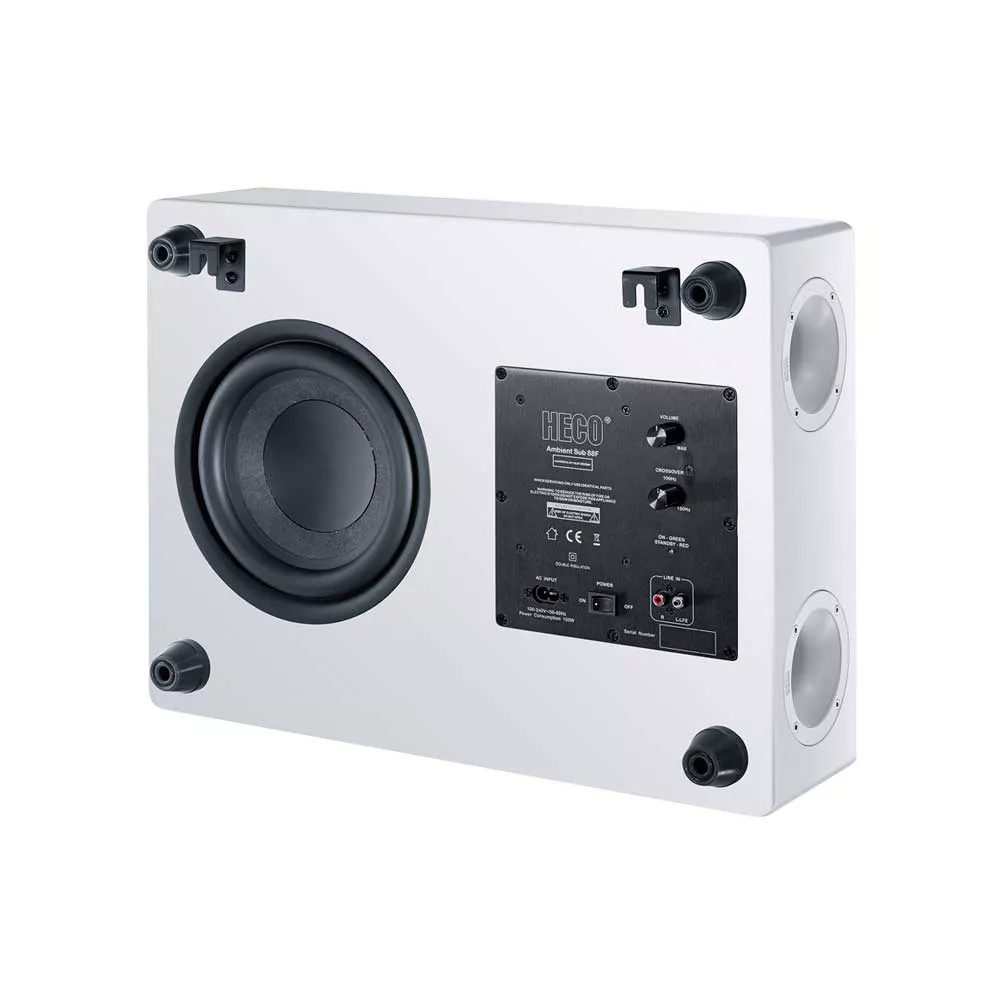 HECO Ambient Sub 88 F Satin White (Unidad)