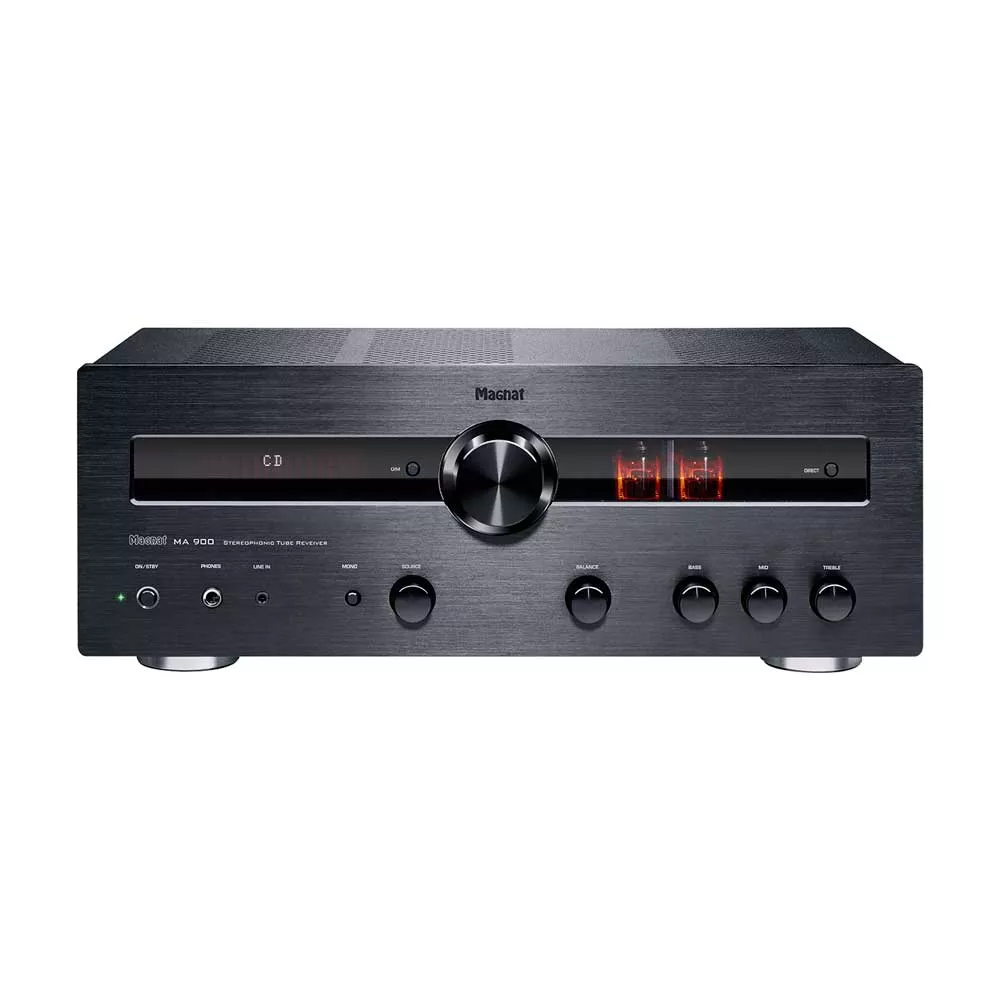 MAGNAT MA900 BLACK Amplificiador Hibrido 2x200W RMS Bluetooth 5.0