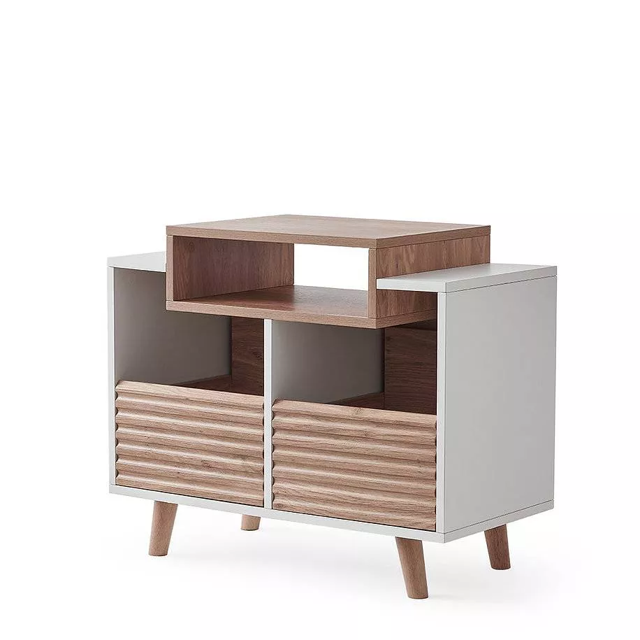 NORSTONE OSLO VINYL800 WHITE/CLEAR OAK