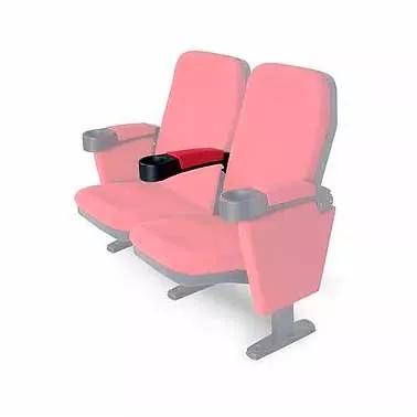 LUMENE HOLLYWOOD COMFORT - BRAZO CENTRAL RED