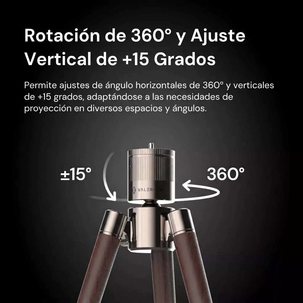 VALERION TRIPODE STAND WALNUT