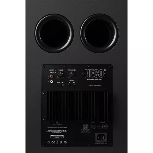 HECO AURORA XT SUB 30A BLACK (UNIDAD)